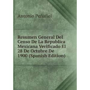  Resumen General Del Censo De La Republica Mexicana 