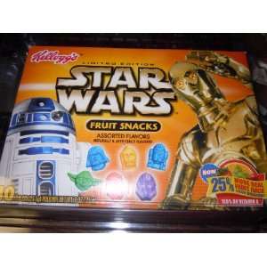  Kelloggs Star Wars Fruit Snacks (Empty) Box 2005 