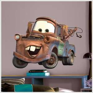 Disney Cars Giant MATER WALL DECAL Stickers Kids Decor 034878034997 