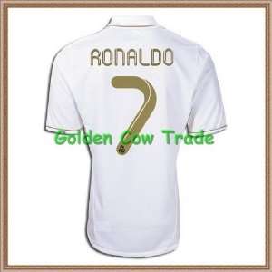 ronaldo real madrid jersey 11/12+customize name  Sports 