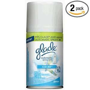  Glade Automatic Spray Refill, Clean Linen, 6.20 Ounce 