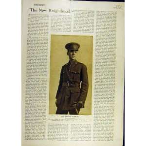  1917 Portrait Sidney Ransom Lieutenant Royal Flying