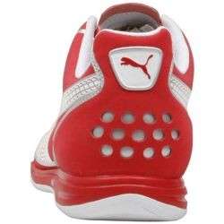 Puma FAAS SPEED STAR CASUAL / TRAINING SOCCER SHOES NEW RED/WHT/SLV 