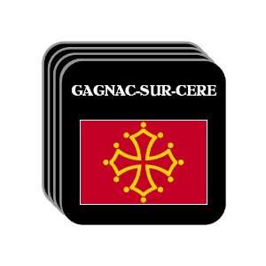  Midi Pyrenees   GAGNAC SUR CERE Set of 4 Mini Mousepad 