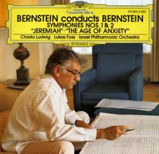 ORIGINAL COVER   Bernstein Symphony 1 Jeremiah; Symphony 2 The Age 