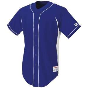  Wilson Textreme Piped Custom Baseball Fullbutton Jersey 