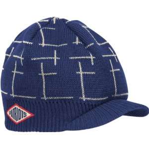   England Patriots Retro Sport Pattern Visor Knit Hat