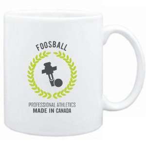    Mug White  Foosball MADE IN CANADA  Sports