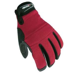  Cestus GenUTM Light Duty Work Glove, Red, Medium