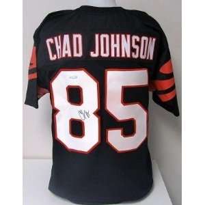 Chad Johnson Signed Uniform   Tri Star   Autographed NFL Jerseys