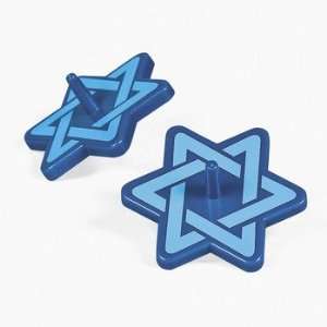  Large Star of David Spinners   Novelty Toys & Spin Tops 