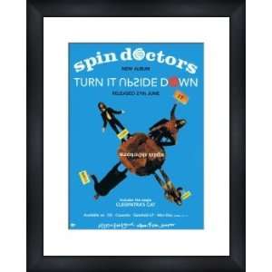 SPIN DOCTORS Turn it Upside Down   Custom Framed Original Ad   Framed 
