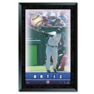 David Ortiz Boston Red Sox  Breaking Through  Display Piece  