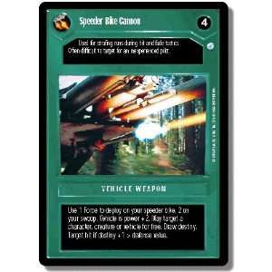    Star Wars CCG Endor Uncommon Speeder Bike Cannon Toys & Games