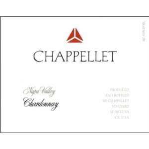  2010 Chappellet Napa Chardonnay 750ml Grocery & Gourmet 