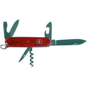  Victorinox   Spartan, Translucent Ruby, 91mm Sports 