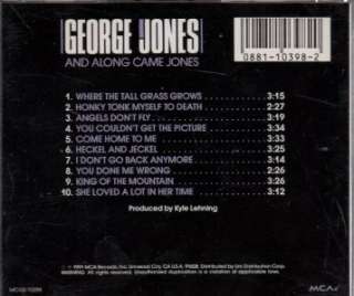 GEORGE JONES AND ALONG CAME JONES CD 1991 NEAR MINT  