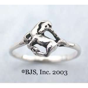  Small Unicorn Ring   Fantasy Jewelry in Sterling Silver 
