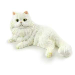 Statuette Chat Persan white. 