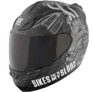 Speed & Strength SS1000 Graphics Helmet, Bikes Are In My Blood Matte 