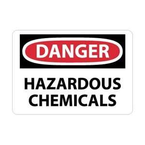 D441A   Danger, Hazardous Chemicals, 7 X 10, .040 Aluminum  