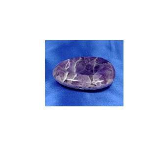  Chevron Amethyst Palm Stone /Thumb Stone / Worry Stone 