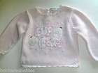 CFK Country Kids Girls Pink Sweater 10 GUC  