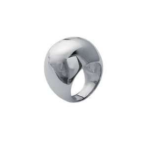  Ladies Stainless Steel Sophisticated Dome Ring Jewelry