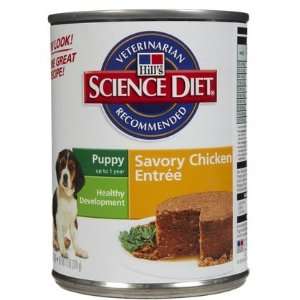  Hills Science Diet Pupppy   Gourmet Chicken Entree   12 x 