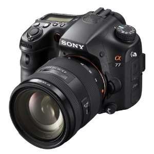  Sony Alpha SLT A77VQ Black 24.3 MP Digital SLR Camera 