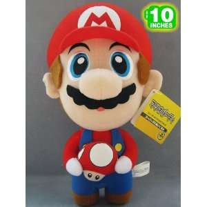  Mario Bro 10 inch Power Up Mario Plush Toys & Games