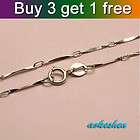 15 GRM INDIAN HANDMADE 925 SOLID SILVER CHAIN 21;K334  