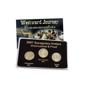  2007 Sacagawea Dollar   P/D/S Mint Set Toys & Games