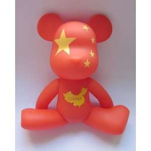 chinese flag fashion momo bear new 7 cartoon bear 