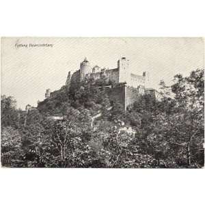   Postcard Festung Hohensalzburg   Salzburg Fortress   Salzburg Austria