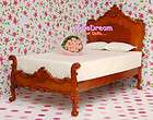 Furniture Victorian Bed for Barbie Fashion Royalty Pullip Doll 