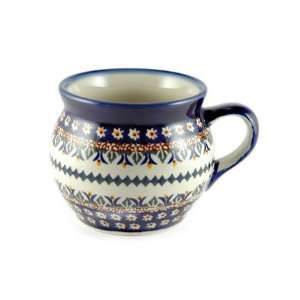  Polish Pottery Daisy Bell Shaped Mug