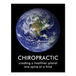  Healthier Planet Chiropractic Print