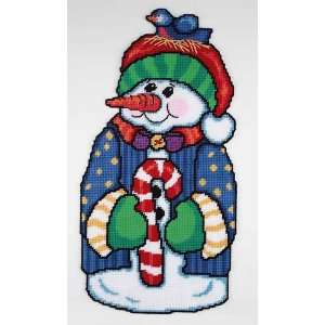  Jolly Snowman Wall Hanging Kit by Janlynn Arts, Crafts 