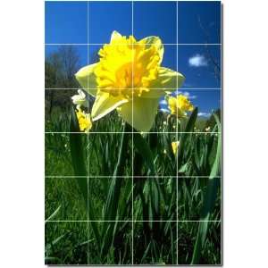  Flowers Photo Ceramic Tile Mural 15  32x48 using (24) 8x8 