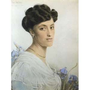 Muriel Alice Sandys, 1903 By Frederick Sandys Highest Quality Art 