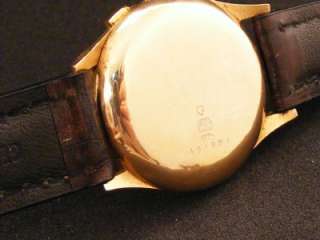 Vintage Cuervo y Sobrinos Chronograph 18K Solid Gold  