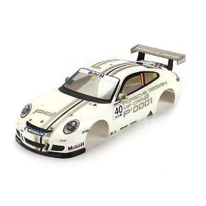 Carisma 1/14 Body Set Porsche 997 VIP (08), White Toys & Games