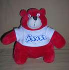 CHARMIN plush RED BEAR, by RUSS BERRIE SIZE 7 INCH