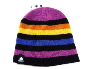   Serviced Sunchoke Rainbow Pink/Black Snowboard Beanie Winter Hat Men