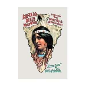   Bill Arrow Head   The Belle of the Tribe 20x30 poster