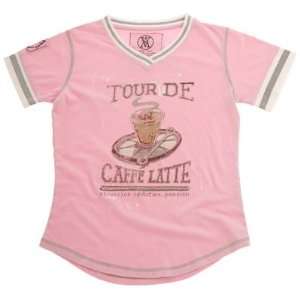  Cafe Latte Apres Velo Bicycle T shirt 