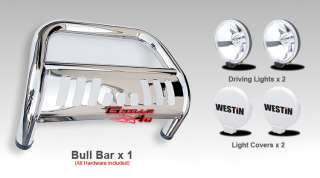 Combo07 10 Suburban/Tahoe Bull Bar S/S+Westin Light  