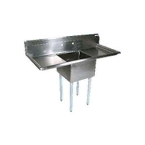 Prima Restaurant Equipment 1CS 242414 2 1 Compartment Stainless Sink 