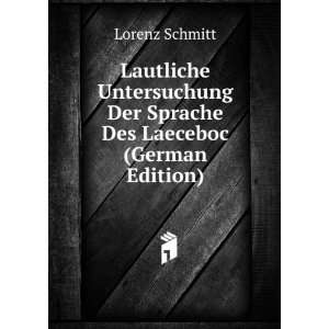   Der Sprache Des Laeceboc (German Edition) Lorenz Schmitt Books